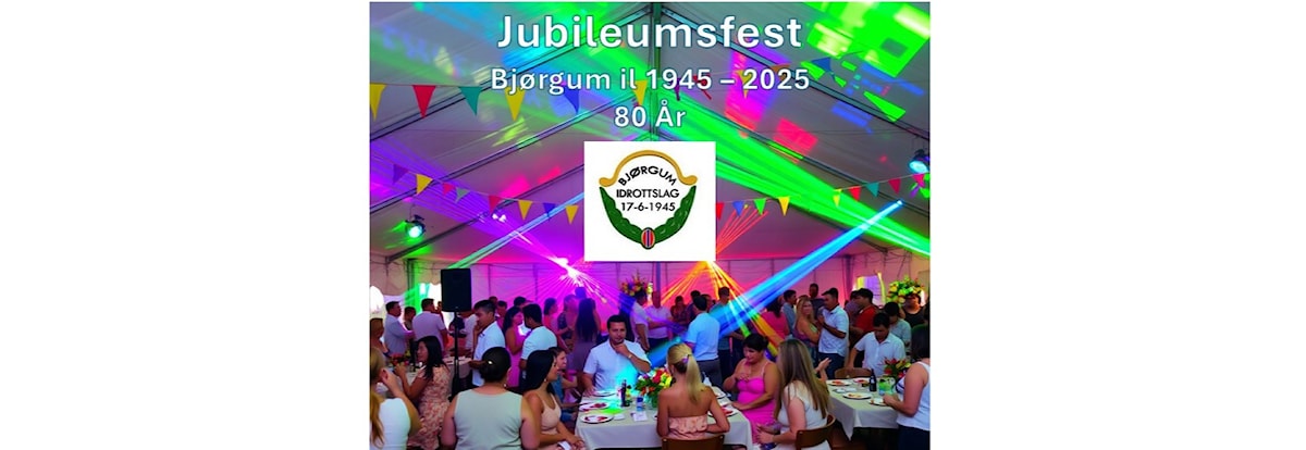 Bjørgum idrottslag jubileumsfest 18+